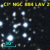 Cl* NGC  884    LAV    2086