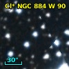 Cl* NGC  884      W      90