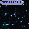 NGC   884  2418