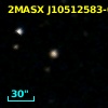 2MASX J10512583-0639184