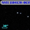 NVSS J104120-063919