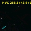 HVC 258.3+43.6+124