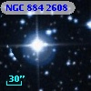 NGC   884  2608