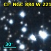 Cl* NGC  884      W     221