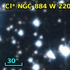 Cl* NGC  884      W     220