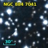 NGC   884  7041