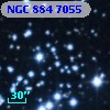 NGC   884  7055