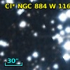 Cl* NGC  884      W     116