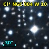 Cl* NGC  884      W      10