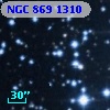 NGC   869  1310