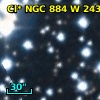 Cl* NGC  884      W     243
