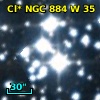 Cl* NGC  884      W      35