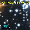 Cl* NGC  884      W      20