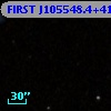 FIRST J105548.4+411343
