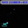 NVSS J110039+413135