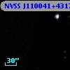 NVSS J110041+431747