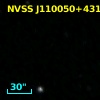 NVSS J110050+431744