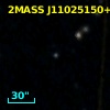 2MASS J11025150+4145569