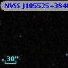 NVSS J105525+384020