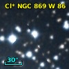 Cl* NGC  869      W      86