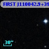 FIRST J110042.9+382844