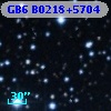 GB6 B0218+5704