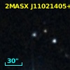 2MASX J11021405+3802352