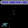 NVSS J105759+365757