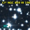 Cl* NGC  869      W     196