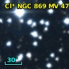 Cl* NGC  869     MV   47105