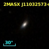2MASX J11032573+3715050