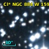 Cl* NGC  884      W     159