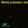 NVSS J105450+343850