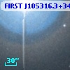 FIRST J105316.3+341121