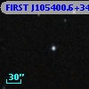 FIRST J105400.6+340159