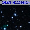 2MASS J02225682+5727429