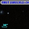 FIRST J105535.5+343516
