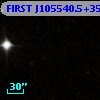 FIRST J105540.5+350410