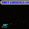 FIRST J105658.3+340424