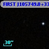 FIRST J105749.0+333426