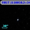 FIRST J110050.3+342125