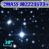 2MASS J02221573+5716584