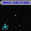2MASS J10525160+3304126