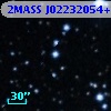 2MASS J02232054+5726575