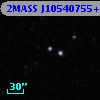2MASS J10540755+3258465