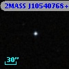 2MASS J10540768+3316549
