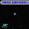 2MASS J10542692+3304493