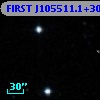 FIRST J105511.1+302224