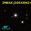 2MASX J10533042+2958244