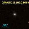2MASX J11010346+3016303
